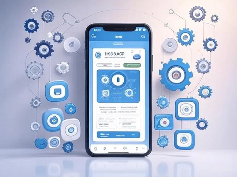 Illustration for Mobile App Development